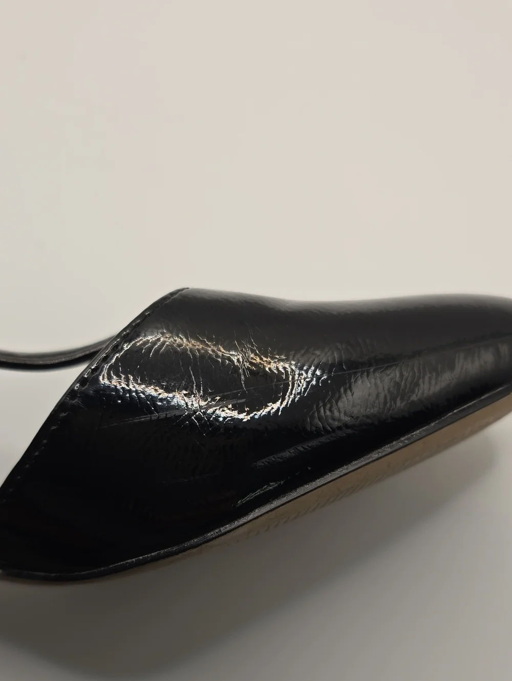 J. Crew Black Patent T-Strap Block Heels